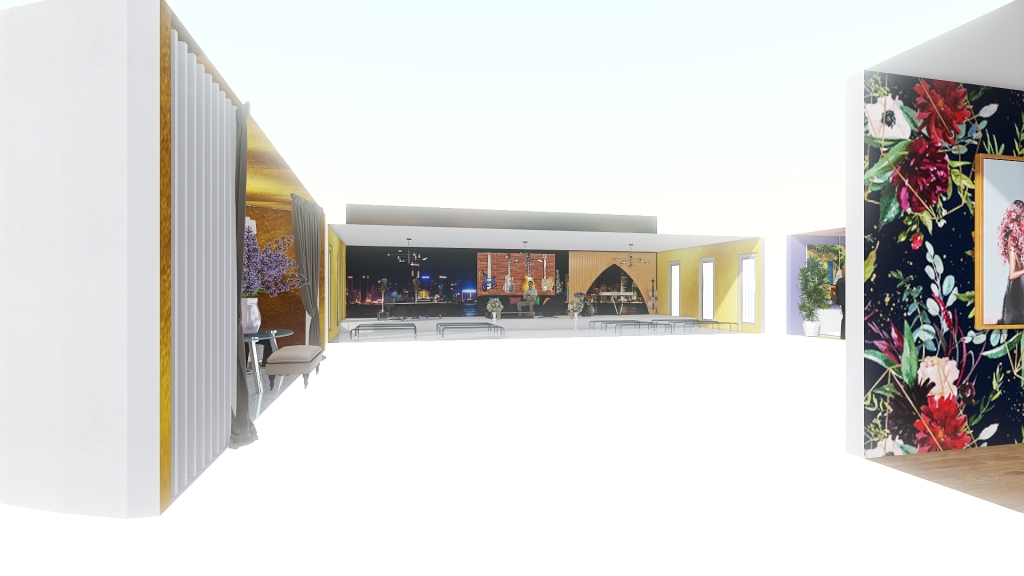 exhebition centre 3d design renderings
