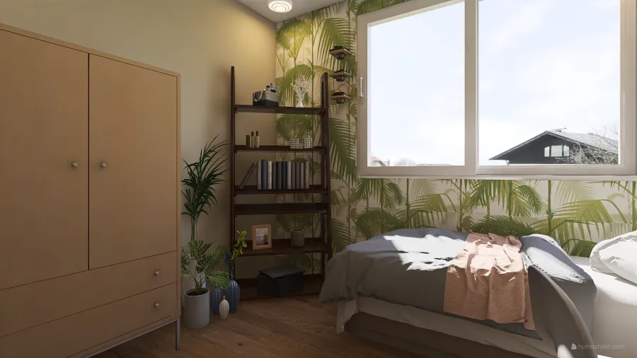 Shego Bedroom 3d design renderings