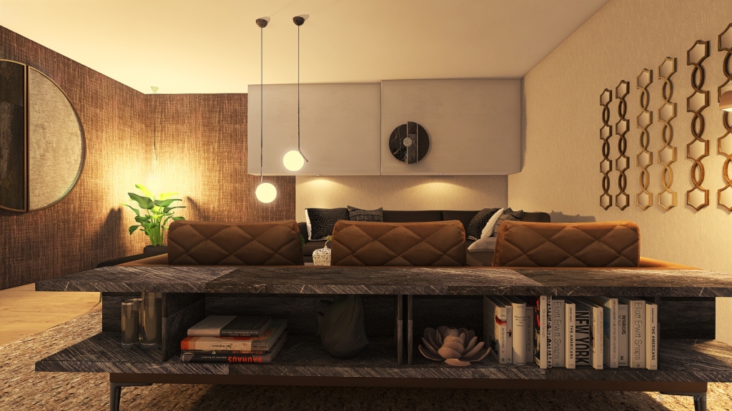 2020s Living Room7 3d design renderings
