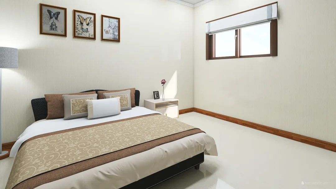 drava - bed room 3d design renderings