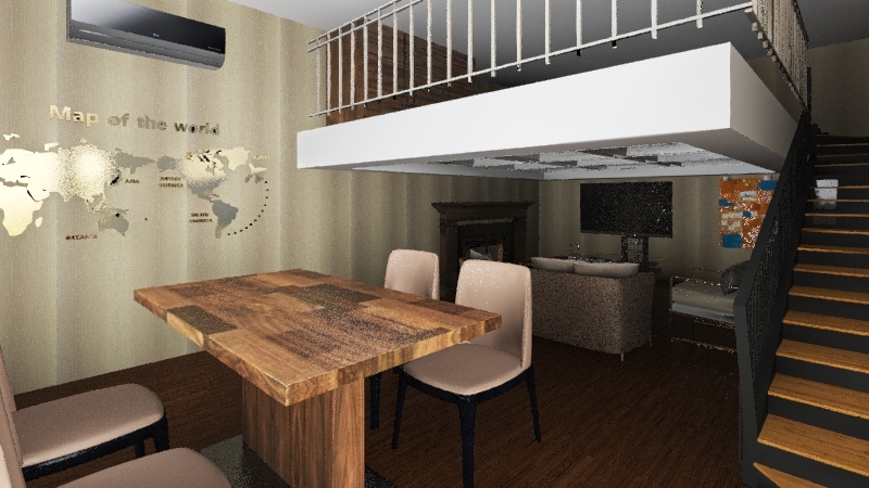 tenement wood house 3d design renderings