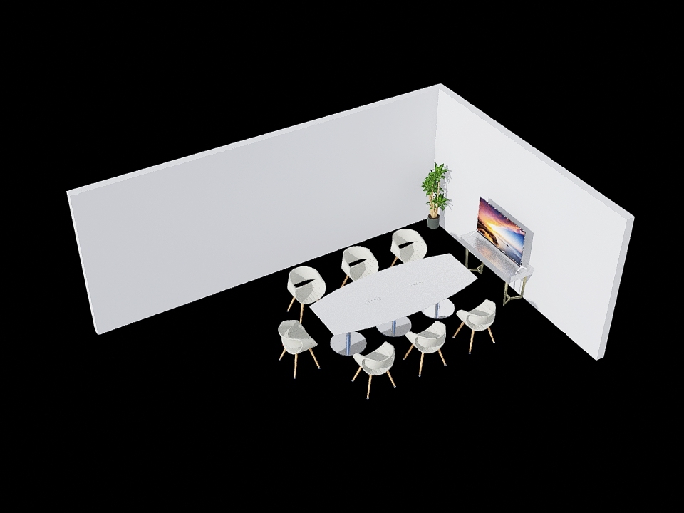SMALL ROOM TEST 3d design renderings