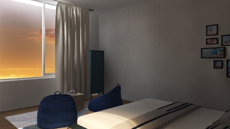 bedroom kamolchanok 3d design renderings