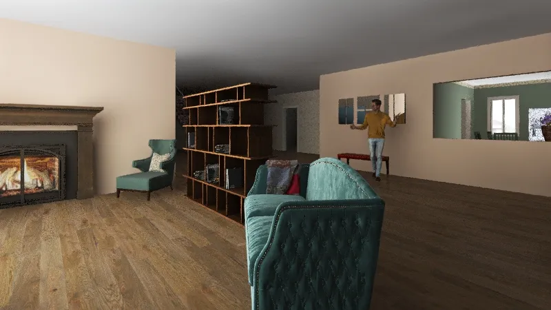 Four Bedroom Home 3d design renderings