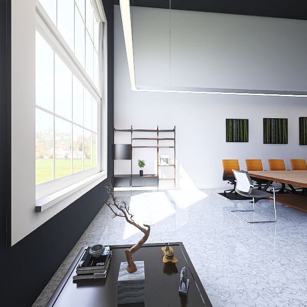 office talkroom 3d design renderings