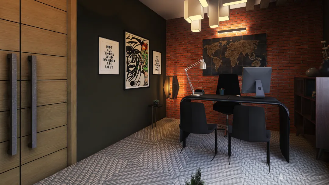 office create 3d design renderings