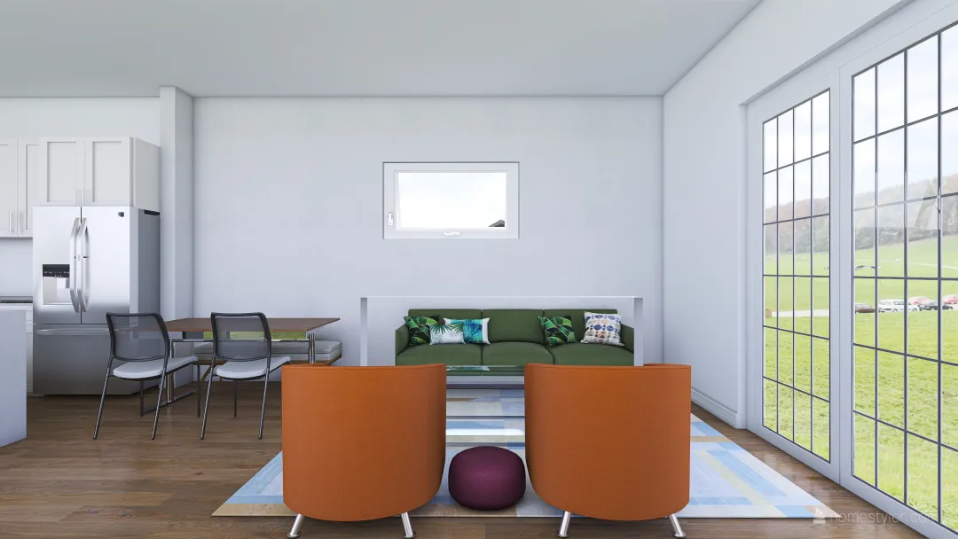 Sam - Living Room (2020) 3d design renderings