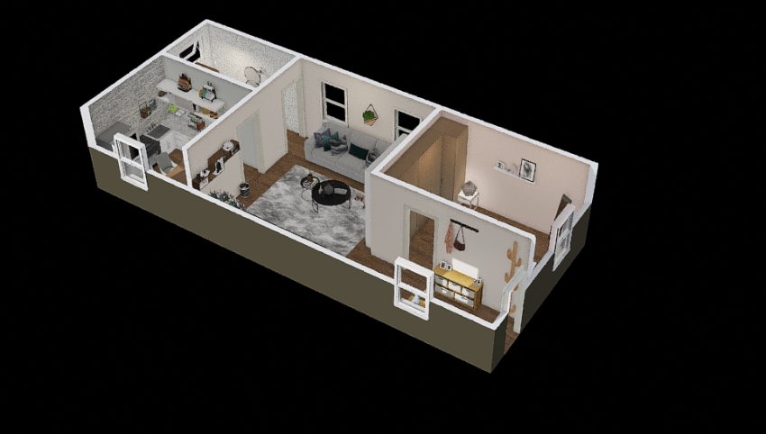 Clubhouse Loft 3d design picture 63.71