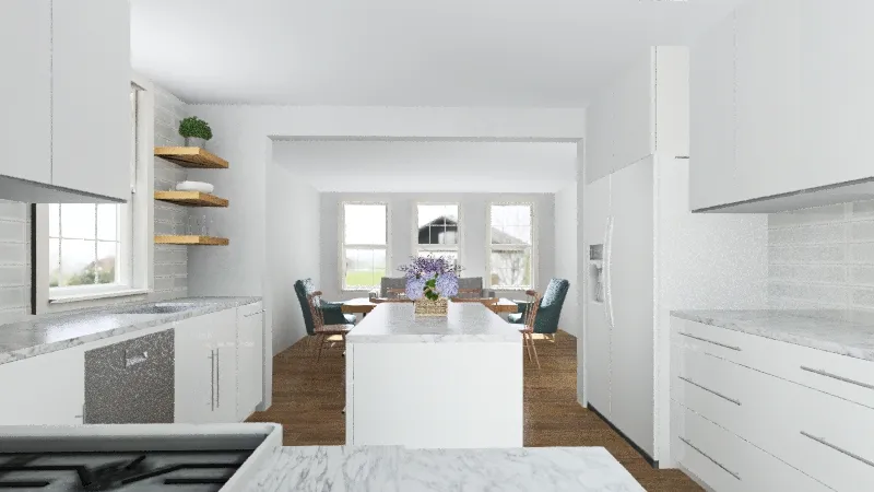inga-kitchen 3d design renderings