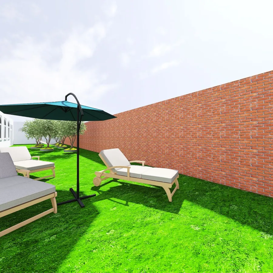Garden 3d design renderings