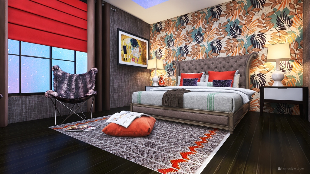 Second Bedroom 3d design renderings