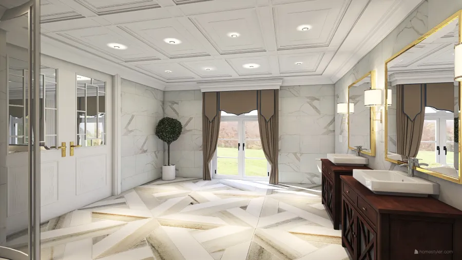 Master Bathroom10 3d design renderings