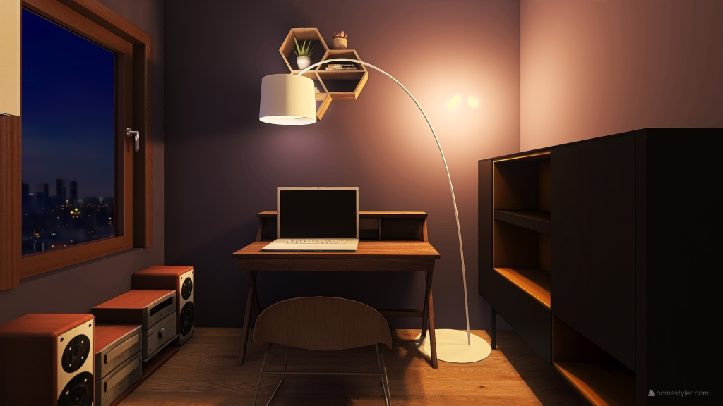 Rustic dorm 3d design renderings