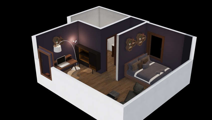 Rustic dorm 3d design picture 35.84
