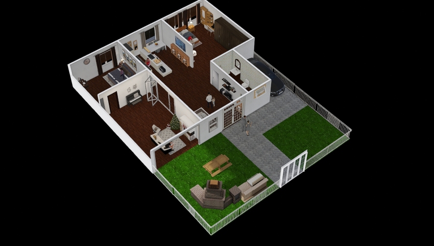 Typical home 3d design picture 301.32