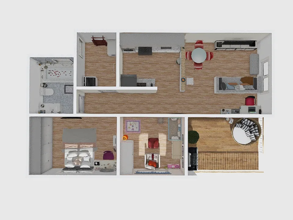 House 15 3d design renderings