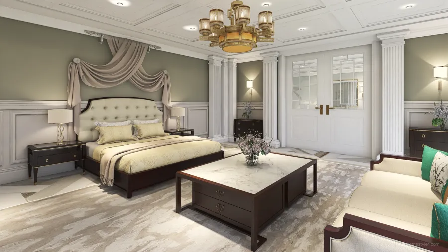 Master Bedroom7 3d design renderings