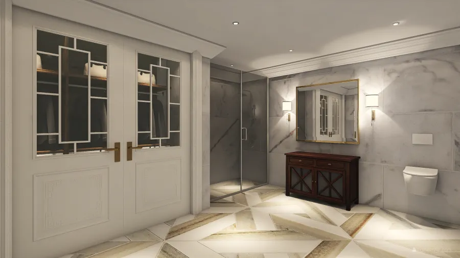 Master Bathroom13 3d design renderings