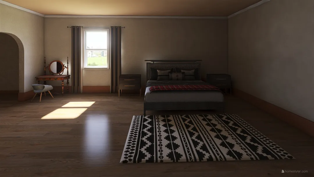 Master Bedroom Dream Cab 3d design renderings