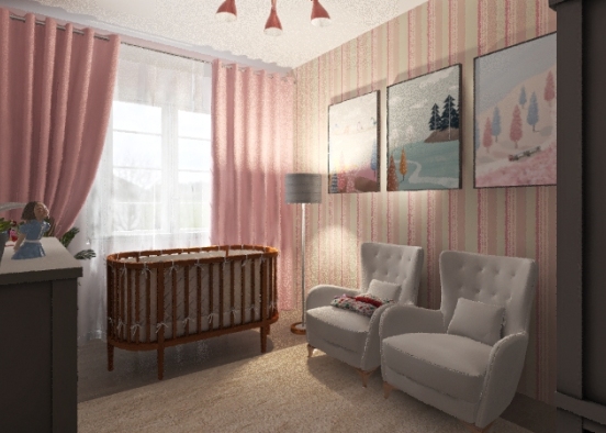 Dormitório Infantil  Design Rendering