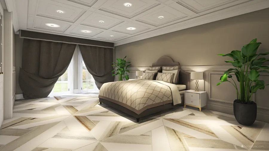 Master Bedroom10 3d design renderings