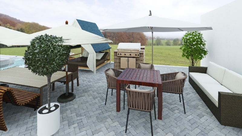 Outdoors 3d design renderings