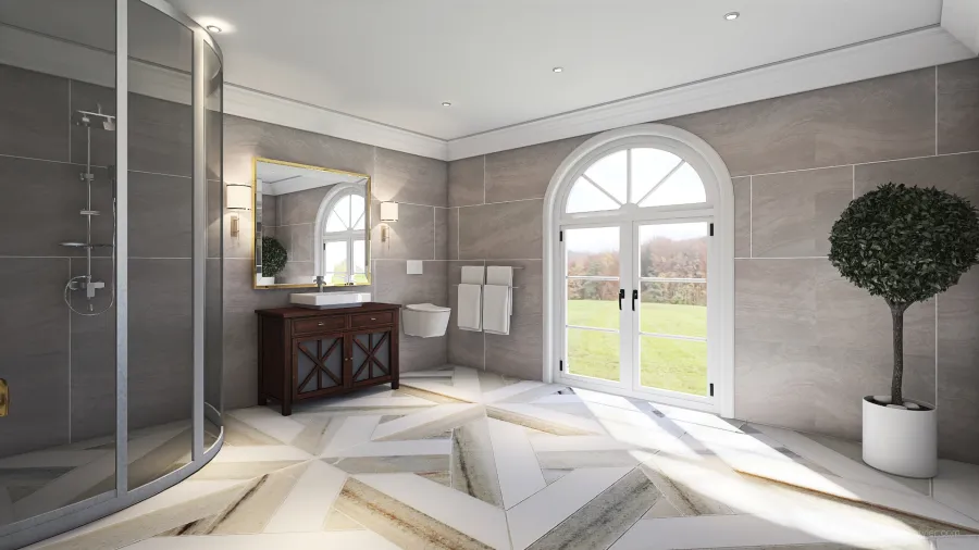 Master Bathroom11 3d design renderings