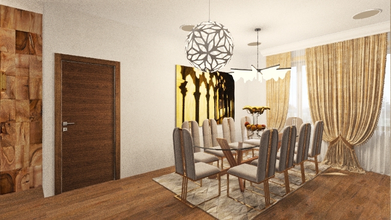 3bed apartment 3d design renderings