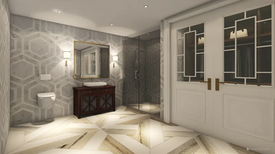 Master Bathroom14 3d design renderings