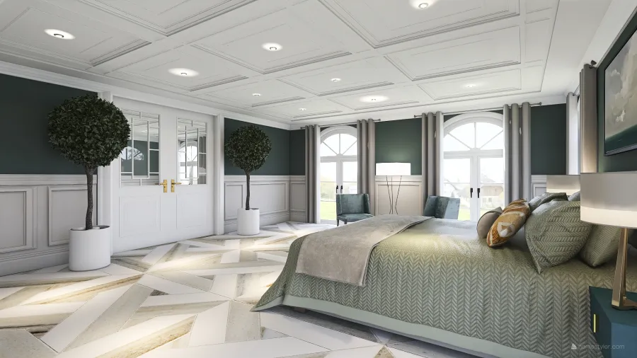 Master Bedroom14 3d design renderings