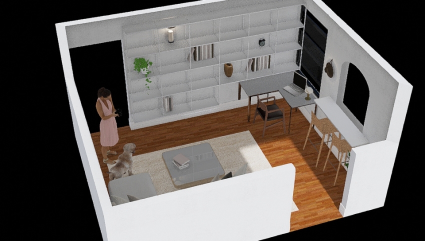 Naiomy's Living Room 3d design picture 18