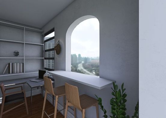 Naiomy's Living Room Design Rendering