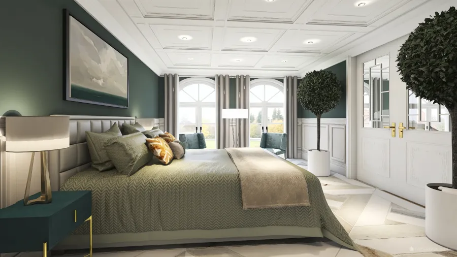 Master Bedroom15 3d design renderings