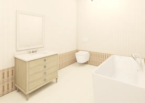 Bathroom 2  Design Rendering