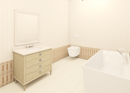 Bathroom 2  Design Rendering