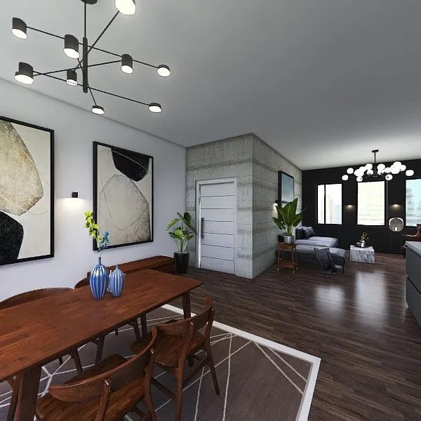 Modern home - ViBI 3d design renderings