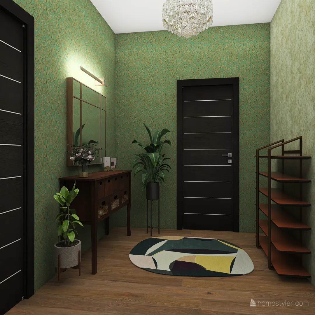 foyer aamer 3d design renderings