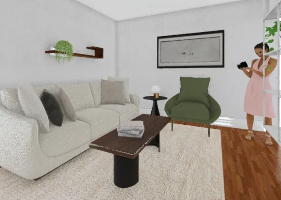 Naiomy's Living Room OPT 2 Design Rendering