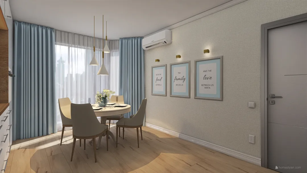 Apartament Ialoveni 17 august 2020 3d design renderings