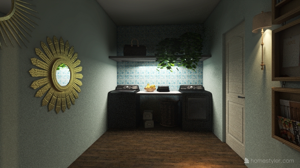 Living Room/kitchen/dining 3d design renderings