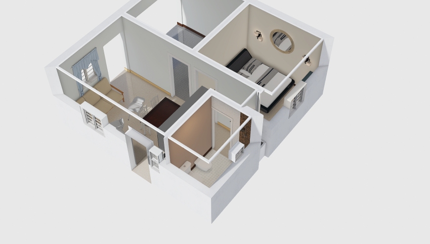 vivienda de madera generico interior un dorme 3d design picture 39.55