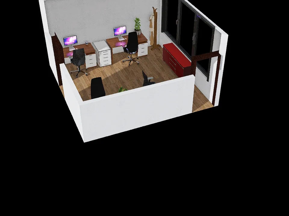 1224 Dundas Office 3d design renderings