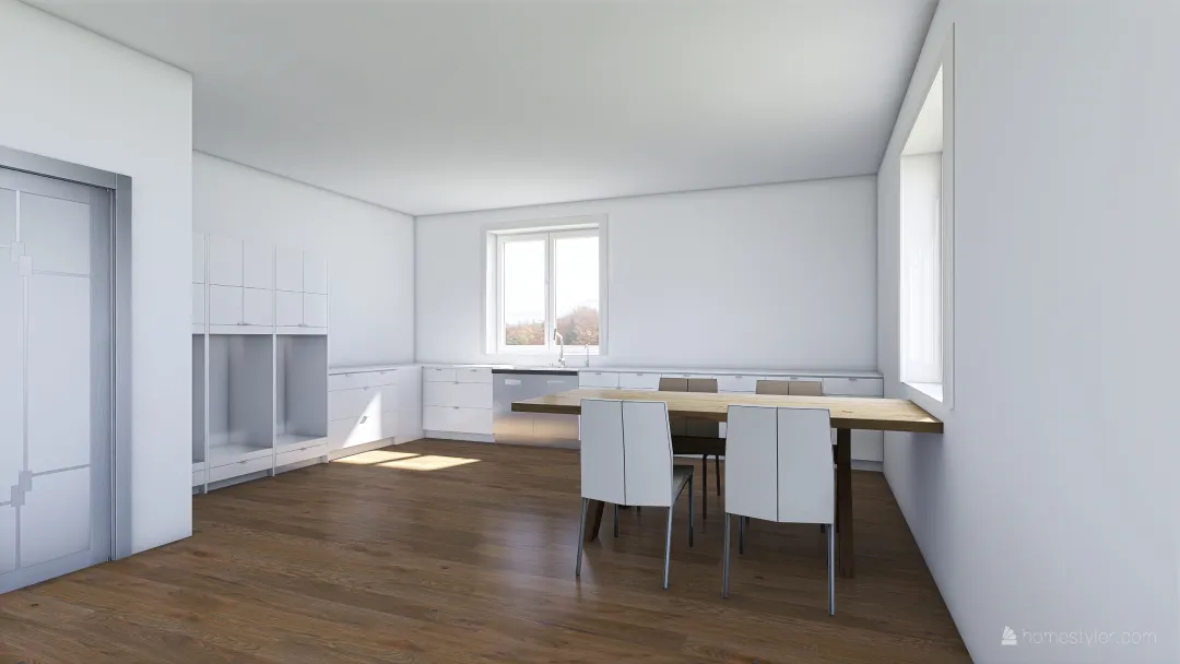kuchyn - Kridluvky - nový nápad 3d design renderings
