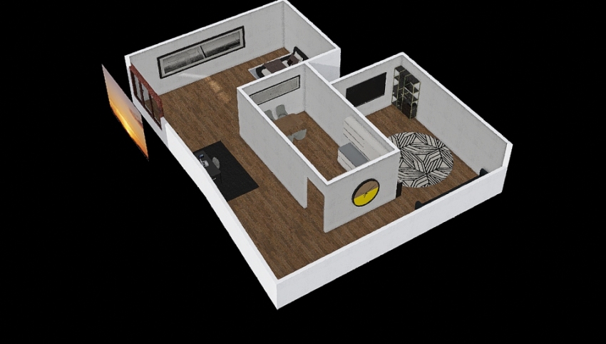 small house in the middle of nowhere  3d design picture 128.98