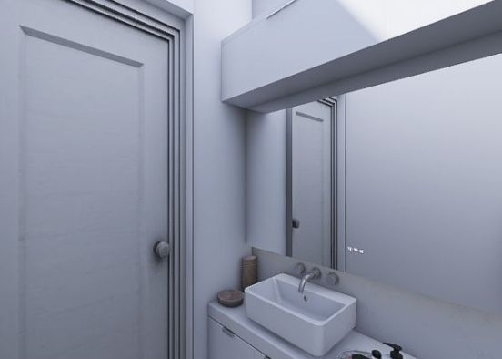Banheiro RM MCM Design Rendering