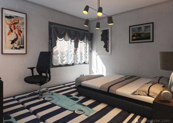 Best bedroom- Charles  Design Rendering