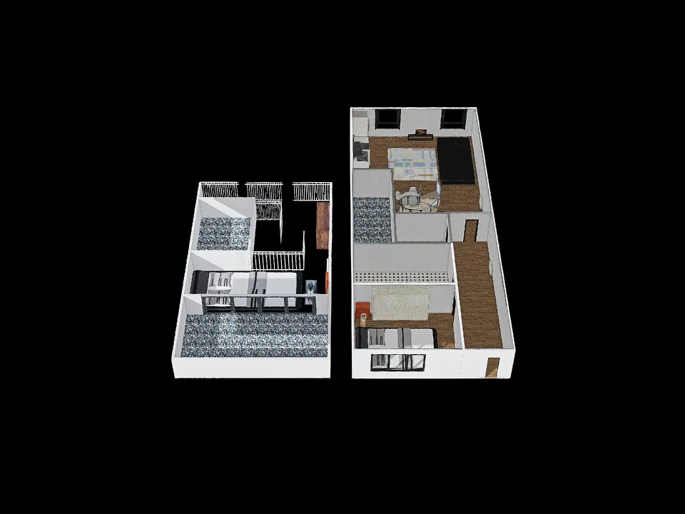Apt 6 Claredon Street 3d design renderings