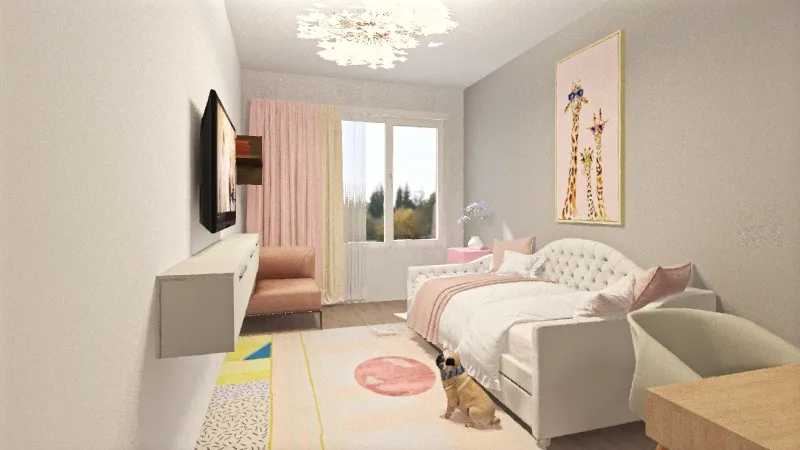 P bedroom 3d design renderings