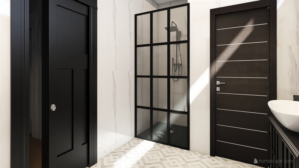 la coma 2 - blanco y negro 3d design renderings