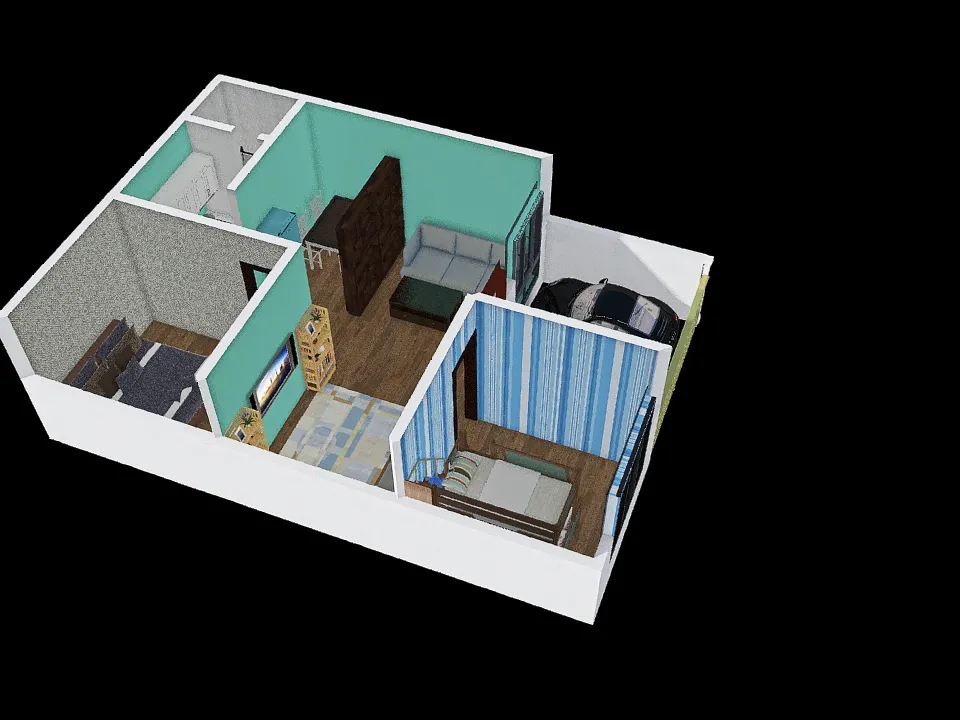 Rumah JAC 3d design renderings